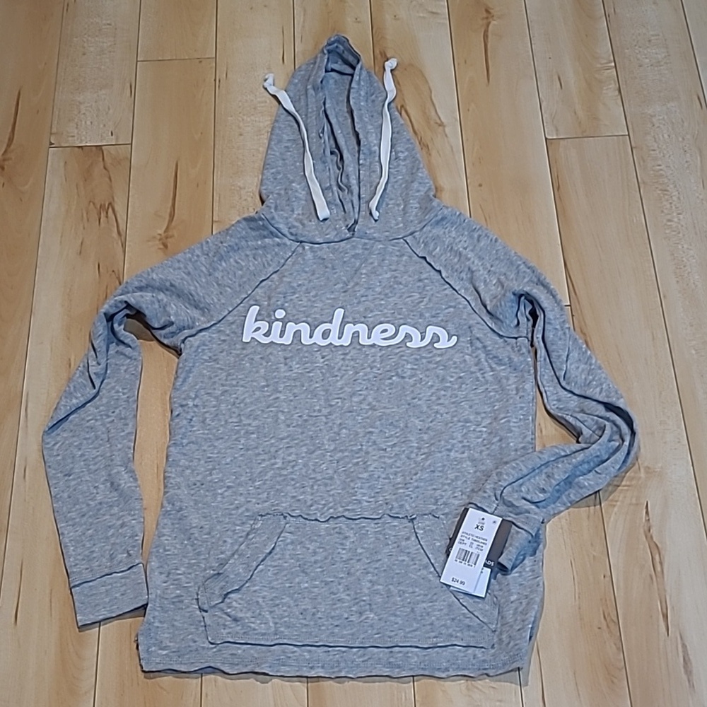 Brand new women's XS gray Grayson Threads thin long sleeved top
